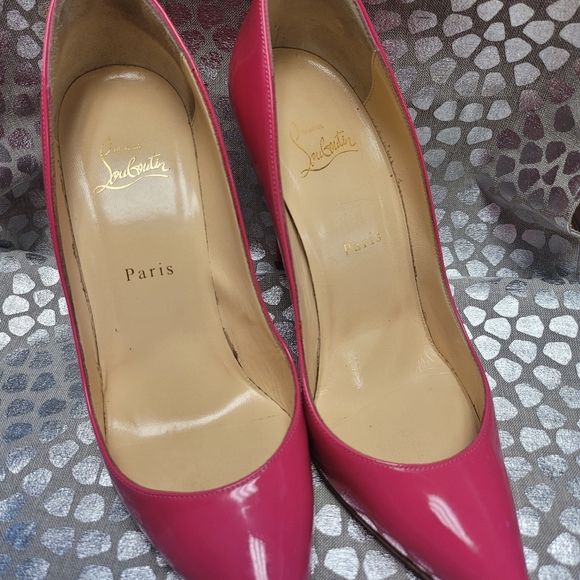 Christian Louboutin Shoes Christian Louboutin Hot Pink Patent
